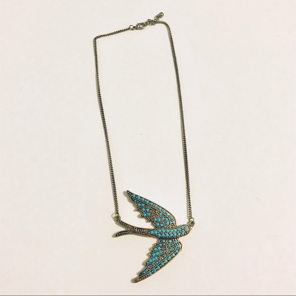 Old Navy Jewelry - Turquoise bird necklace Old Navy Jewelry - Turquoise bird necklace